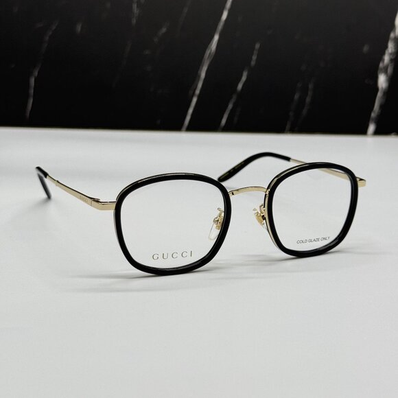 NEW GUCCI EYEGLASSES GG0678OA 001 ROUND EYEWEAR - Picture 4 of 10